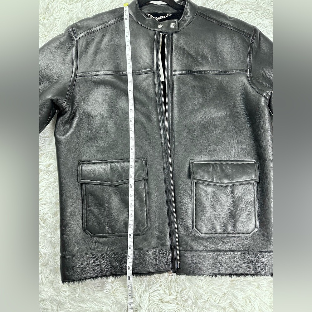 Anine Bing Henry Leather Jacket - Picture 10 of 12